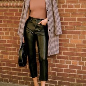 Abercrombie Leather Pants